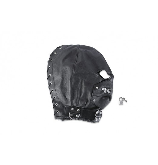 Маска на голову с молнией