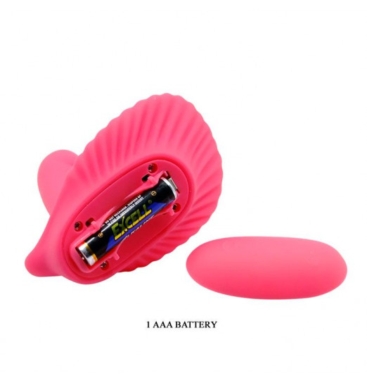 Клиторальный стимулятор с вагинальной пробкой Fancy Clamshell Клиторальный стимулятор с вагинальной пробкой Fancy Clamshell