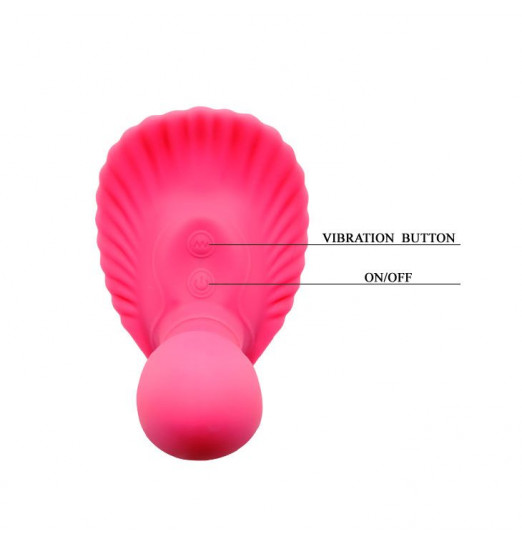 Клиторальный стимулятор с вагинальной пробкой Fancy Clamshell Клиторальный стимулятор с вагинальной пробкой Fancy Clamshell