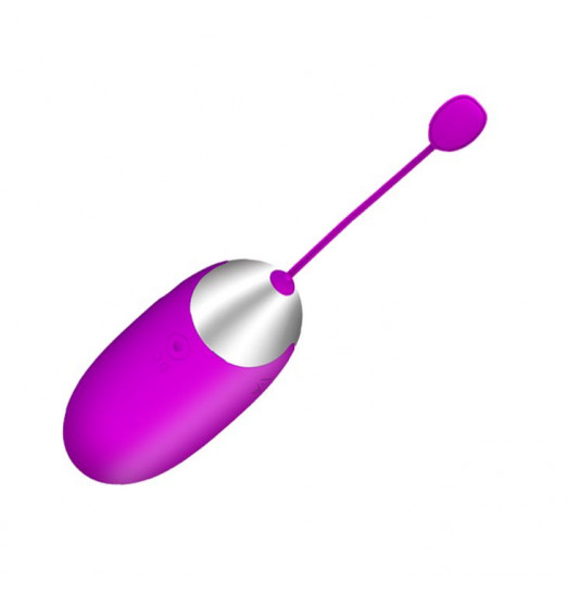 Лиловое виброяичко Abner с управлением при помощи смартфона Лиловое виброяичко Abner с управлением при помощи смартфона