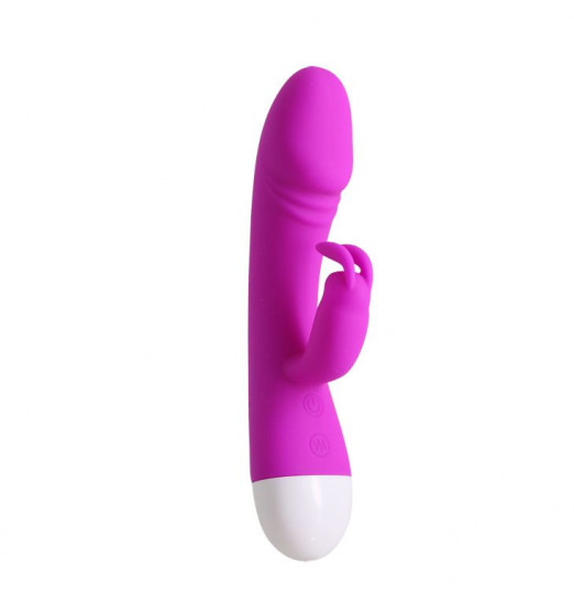 Силиконовый перезаряжаемый вибратор Will - 18 см.