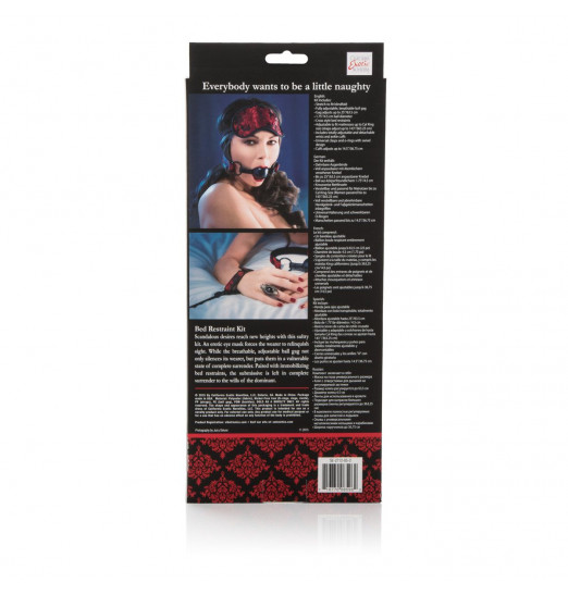 Комплект для БДСМ-игр Bed Restraint Kit Комплект для БДСМ-игр Bed Restraint Kit