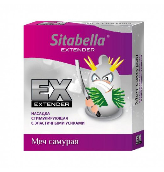 Стимулирующая насадка Sitabella Extender  Меч самурая