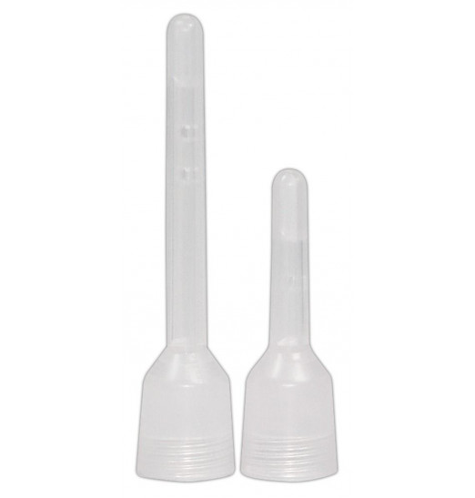 Шприц для спринцевания с двумя съемными насадками