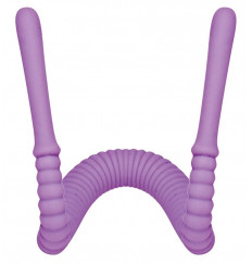 Фиолетовый гибкий фаллоимитатор Intimate Spreader для G-стимуляции