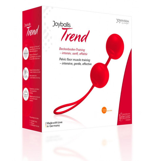 Красные вагинальные шарики Joyballs Trend