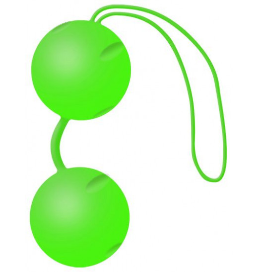 Зелёные вагинальные шарики Joyballs Trend