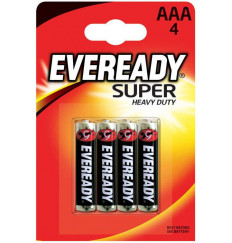 Батарейки EVEREADY SUPER R03 типа AAA - 4 шт.