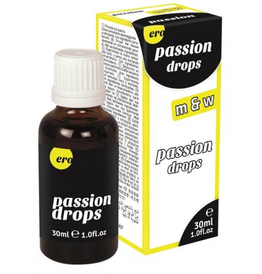 Возбуждающие капли для пар Passion drops M W - 30 мл. Возбуждающие капли для пар Passion drops M W - 30 мл.