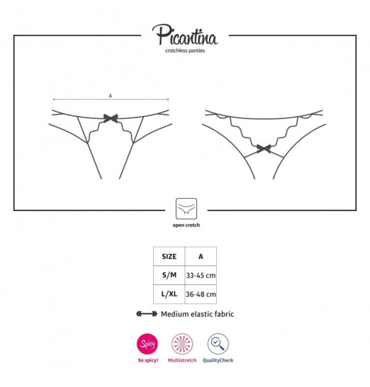 Трусики с вырезом Picantina Трусики с вырезом Picantina