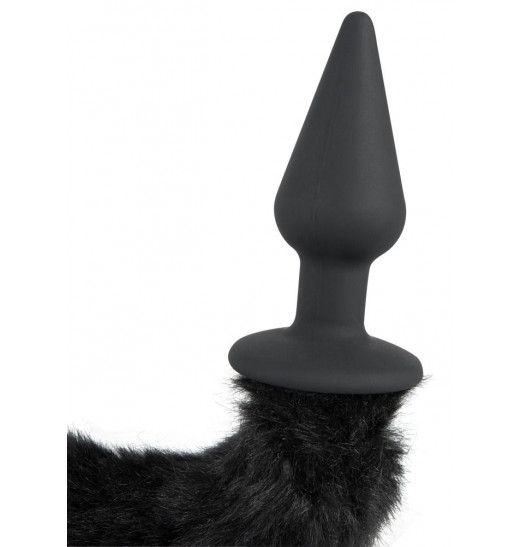 Анальная втулка с хвостиком