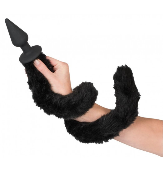 Анальная втулка с хвостиком