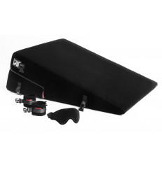 Большая чёрная подушка для секса Liberator Ramp Conversion Kit с креплениями