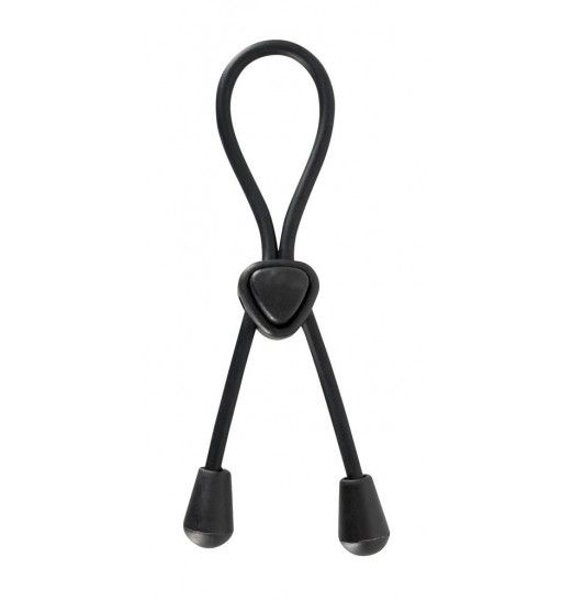 Чёрное лассо на пенис Penisschlaufe