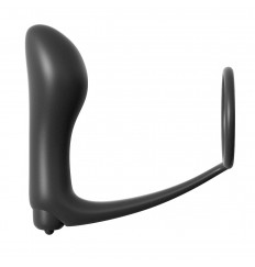 Анальная пробка с вибрацией с эрекционным кольцом Ass-Gasm Cockring Vibrating Plug