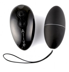 Чёрное виброяйцо Magic Egg 2.0 с пультом ДУ