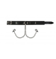 Ошейник с зажимами на соски