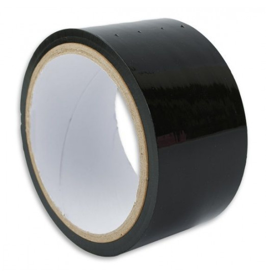Липкая лента для связывания чёрного цвета