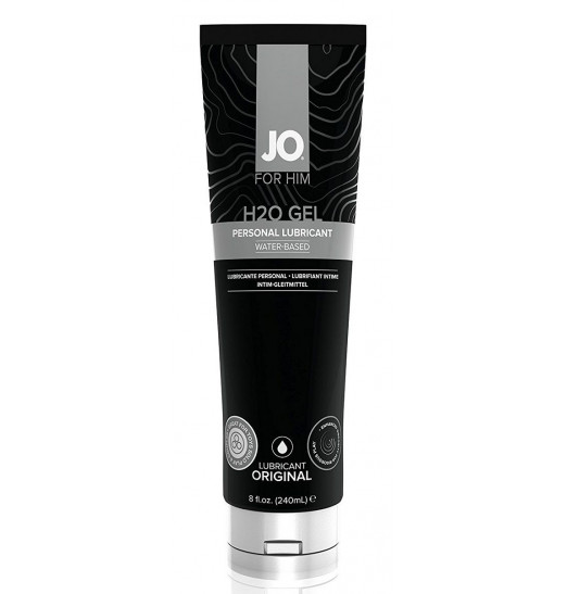 Лубрикант-гель для мужчин JO H2O GEL ORIGINAL - 240 мл.