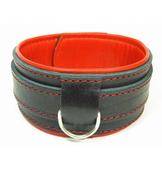 Ошейник с красным подкладом
