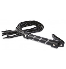 Плеть-многохвостка с витой рукояткой - 87 см.