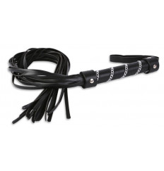 Плеть-многохвостка с витой рукояткой - 87 см.