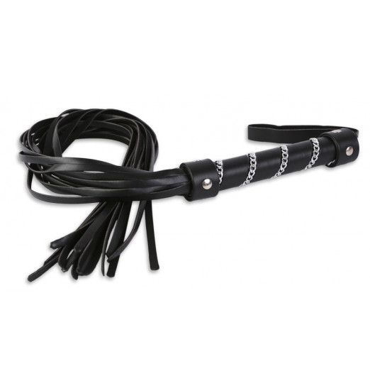 Плеть-многохвостка с витой рукояткой - 87 см. Плеть-многохвостка с витой рукояткой - 87 см.
