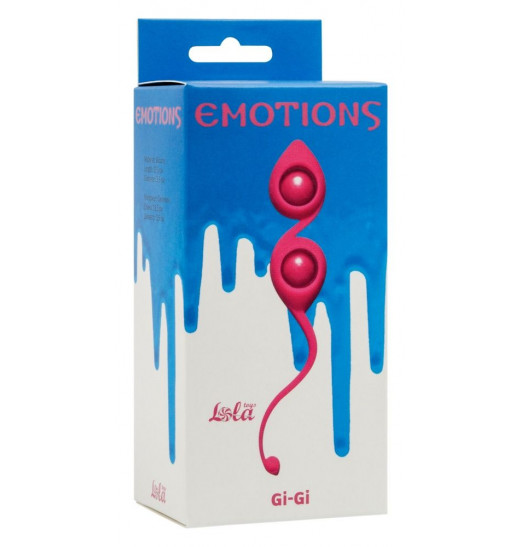 Розовые вагинальные шарики Emotions Gi-Gi