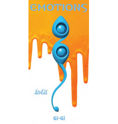 Голубые вагинальные шарики Emotions Gi-Gi