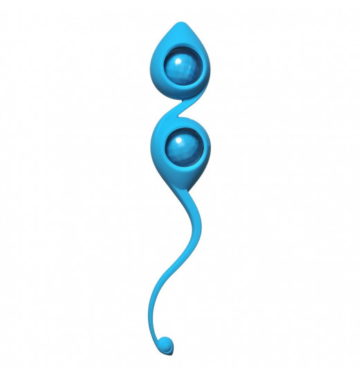 Голубые вагинальные шарики Emotions Gi-Gi