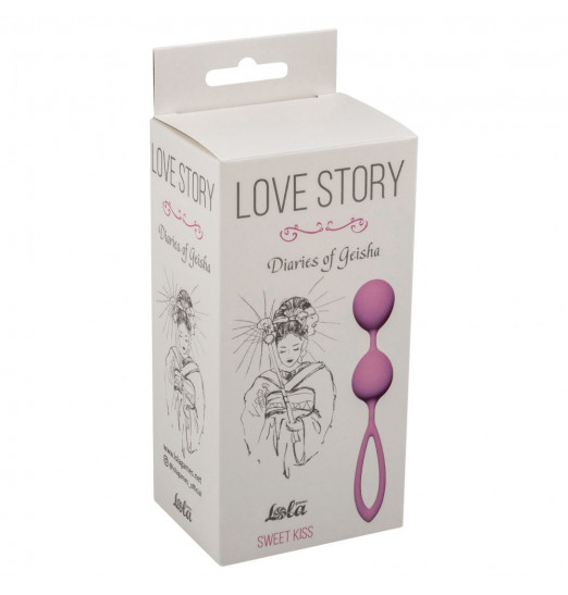 Розовые вагинальные шарики Diaries of a Geisha