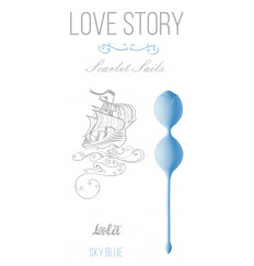 Голубые вагинальные шарики Scarlet Sails