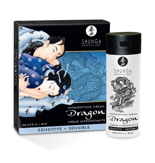 Интимный мужской крем SHUNGA DRAGON SENSITIVE - 60 мл.