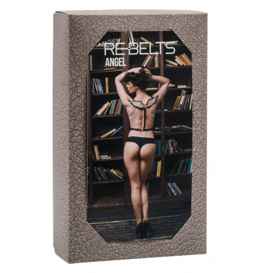 Портупея с крылышками Angel Black