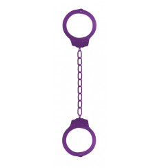 Фиолетовые металлические кандалы Metal Ankle Cuffs