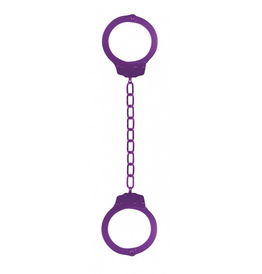 Фиолетовые металлические кандалы Metal Ankle Cuffs