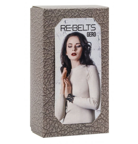 Резной браслет Gero Black