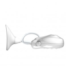 Белая помпа для клитора с вибрацией Passionate Lover