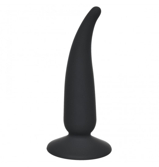 Чёрная анальная пробка P-spot Teazer Black - 12,2 см. Чёрная анальная пробка P-spot Teazer Black - 12,2 см.