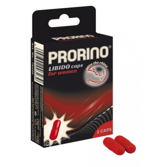 БАД для женщин ero black line PRORINO Libido Caps - 2 капсулы