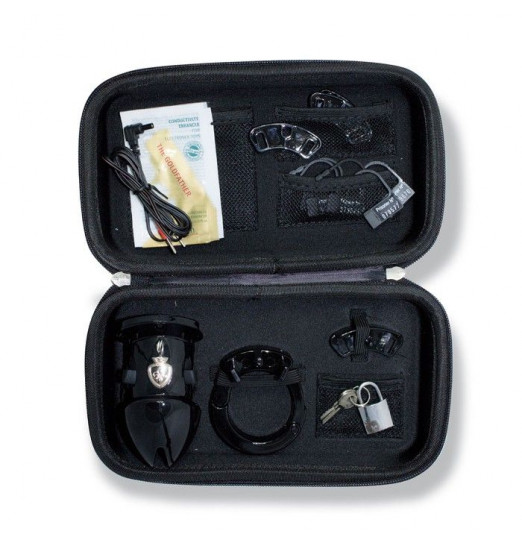 Пояс верности с электростимуляцией Mystim Pubic Enemy No1 Black Edition Пояс верности с электростимуляцией Mystim Pubic Enemy No1 Black Edition