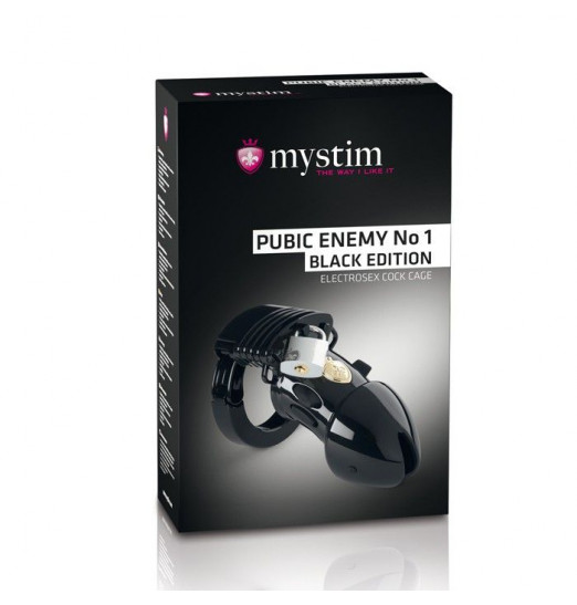 Пояс верности с электростимуляцией Mystim Pubic Enemy No1 Black Edition Пояс верности с электростимуляцией Mystim Pubic Enemy No1 Black Edition