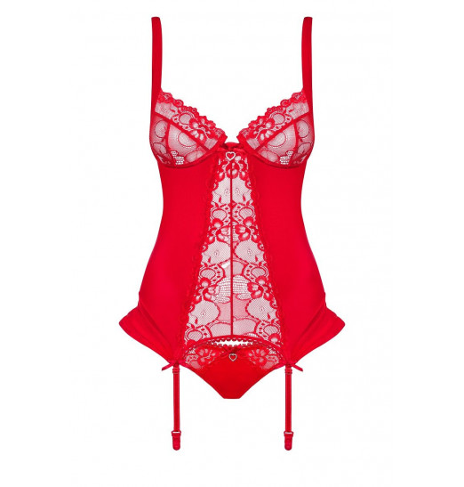 Ажурный корсаж Heartina с маленькой подвеской-сердечком Ажурный корсаж Heartina с маленькой подвеской-сердечком