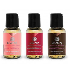 Подарочный набор массажных масел DONA Let me kiss you