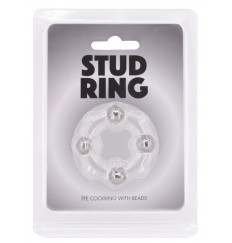 Эрекционное кольцо Stud Ring с бусинами