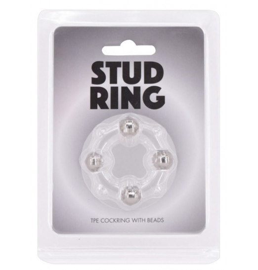 Эрекционное кольцо Stud Ring с бусинами Эрекционное кольцо Stud Ring с бусинами