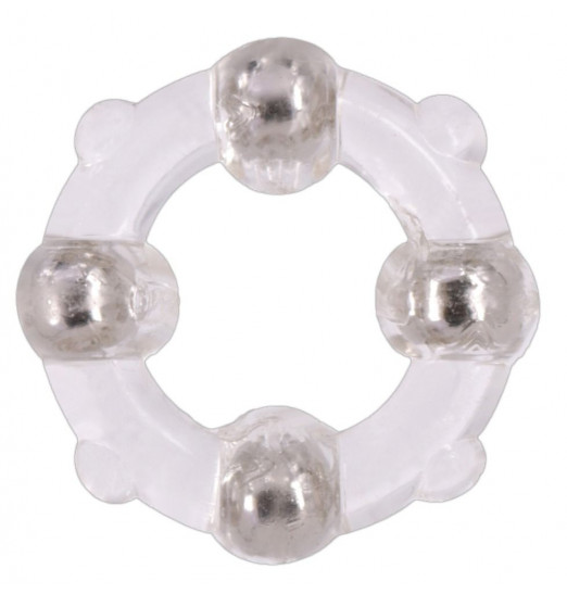 Эрекционное кольцо Stud Ring с бусинами Эрекционное кольцо Stud Ring с бусинами