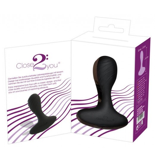 Анальная вибровтулка Ano - 10,5 см. Анальная вибровтулка Ano - 10,5 см.