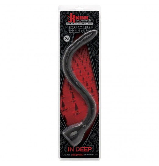 Анальная змейка Kink In Deep Silicone Anal Snake - 49,5 см. Анальная змейка Kink In Deep Silicone Anal Snake - 49,5 см.