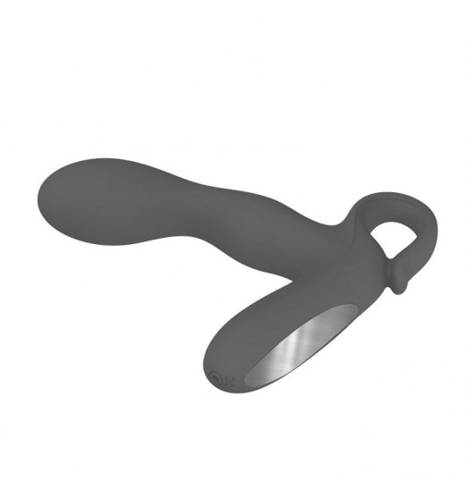 Чёрный вибростимулятор простаты Barrack